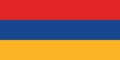 Vector Image of Armenia Flag, The exact Armenian flag dimensions and colors Royalty Free Stock Photo