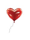 Heart foil balloon