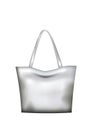 Silver hand bag