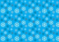 Light blue background snowflake shapes Royalty Free Stock Photo