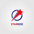 Rising Star Logo Sign Symbol Icon