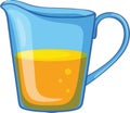 Jug of orange juice Royalty Free Stock Photo