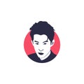 Dylan Wang face vector illustration isolated