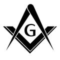 Free Masonry Logo Vector Illustration