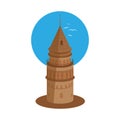 Vector Galata Tower Royalty Free Stock Photo