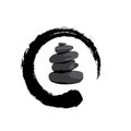 Black Zen Stones