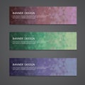 Polygonal banners