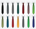 Set of ties