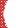 Red Hearts Seamless Love Background Pattern for Valentine`s or Mother`s Woman day for banner romantic cards wrapping paper decorat