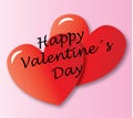 Happy valentines day love celebration