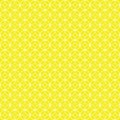 Yellow seamless circles and squares pattern, yellow background, vector illustration Royalty Free Stock Photo