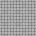 Seamless circles and squares pattern, gray background, vector illustration Royalty Free Stock Photo