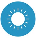 Bright day Vector Icon which can easily modified or edit Royalty Free Stock Photo