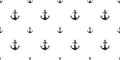 Anchor seamless pattern vector helm nautical maritime boat isolated sea ocean wallpaper