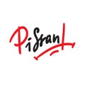 Pissant - Hand drawn lettering, urban dictionary, vulgar slang. Print