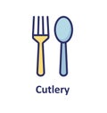 Utensil Isolated Vector Icon which can easily modify or edit Royalty Free Stock Photo