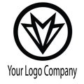 Logo for your bussiness line art