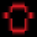 Black and red cube abstract template backdrop headers blur pattern