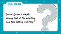 Quiz card, Question mark, Quiz game template & background, Voting, Team building activities, Questionnaire