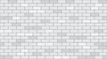 Seamless pattern white or gray brick wall texture background Royalty Free Stock Photo