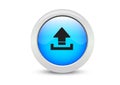 Abstract beautiful web button on upload click here design Royalty Free Stock Photo