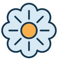 Blooming Vector Icon which can easily modified or edit Blooming Vector Icon which can easily modified or edit Blooming Vector Ico Royalty Free Stock Photo