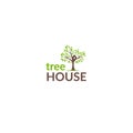 Tree house logo -Stock vector