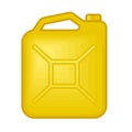 Fuel jerrycan icon. Canister for gasoline. Car oil sign