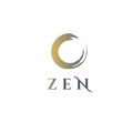 Brush Painting - Enso Zen Circle Vector Zen logo - Vector