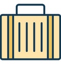 Bag Isolated Vector Icon which can easily modify or edit Royalty Free Stock Photo