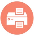 Fax Isolated Vector Icon which can easily modify or edit Royalty Free Stock Photo