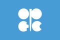 Flag of OPEC ( Organization of the Petroleum Exporting Countries ) OPEC Flag.