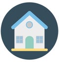 Print Villa Vector Icon Which can easily modify or edit Royalty Free Stock Photo