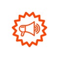 Discount, price, sales discount, shopping, business product discount orange color icon