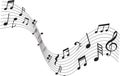 Musical sign note decor