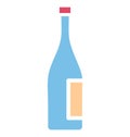 Print Alcohol Isolated Vector icon which can easily modify or edit