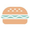 Fast food Isolated Vector icon which can easily modify or edit Royalty Free Stock Photo