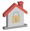 House Security Isolated Isometric Vector icon House Security Isolated Isometric Vector icon which can easily modify or edit