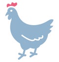 Chicken Isolated Vector Icon which can easily modify or edit Chicken Isolated Vector Icon which can easily modify or edit