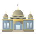 Beautiful Mosque Building v2 02 Royalty Free Stock Photo