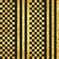 Golden Glitter shining glamour seamless carnival pattern Royalty Free Stock Photo