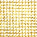 Golden Glitter shining glamour seamless carnival pattern Royalty Free Stock Photo