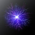 Purple lightning bolt