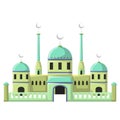 Beautiful Mosque Building v3 06 Royalty Free Stock Photo