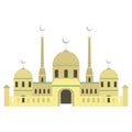 Beautiful Mosque Building v3 01 Royalty Free Stock Photo