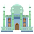 Beautiful Mosque Building v4 02 Royalty Free Stock Photo