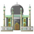 Beautiful Mosque Building v4 06 Royalty Free Stock Photo