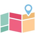 Gps Isolated Vector Icon which can easily modify or edit Royalty Free Stock Photo