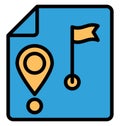 Geolocation Isolated Vector Icon which can easily modify or edit Geolocation Isolated Vector Icon which can easily modify or edit Royalty Free Stock Photo