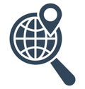 Print Geoblogging Isolated Vector Icon which can easily modify or Geoblogging Isolated Vector Icon which can easily modify or edit Royalty Free Stock Photo